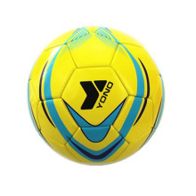 Professional Synthetic Leather PU 2 Tone Non Woven Backing Size 5 Colorful Soccer Ball